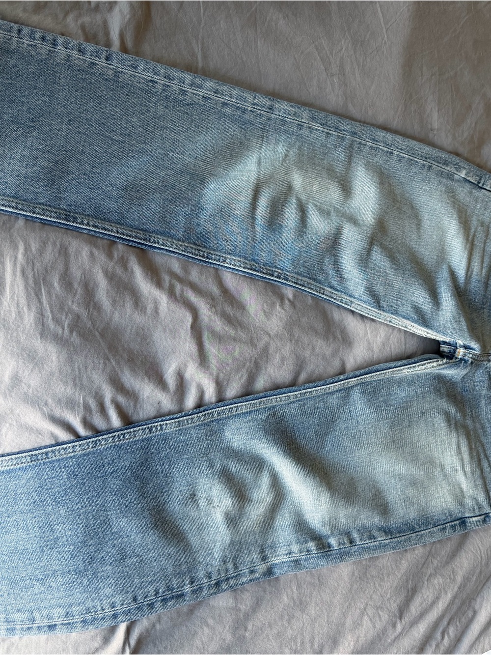 Saint Laurent Light Blue Denim Jeans - Picture 8 of 9